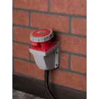 Розетка стационарная наружная 1152 3Р+РЕ+N 16А 380В IP67 PROxima