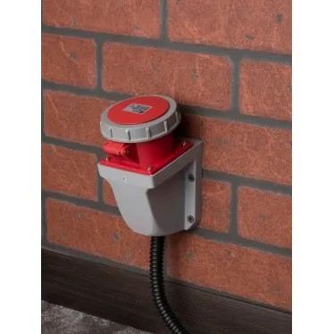 Розетка стационарная наружная 1152 3Р+РЕ+N 16А 380В IP67 PROxima