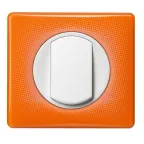 Celiane Лицевая панель выключателя/переключателя 067001/02/31/32 с контурной подсветкой белый