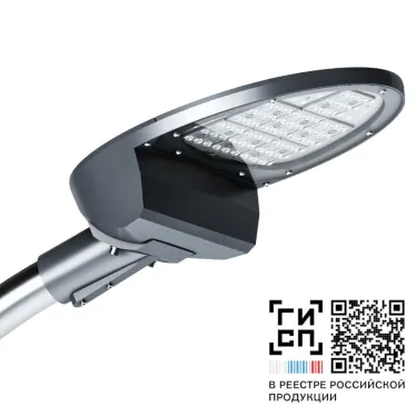 Светильник светодиодный ДКУ-40 Омега LED-40-ШО/У50 (5900/740/RAL7040/W/0/ORN2/GEN2)