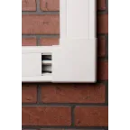 Поворот 90 гр. (105х50) (2 шт) C-Line Белый