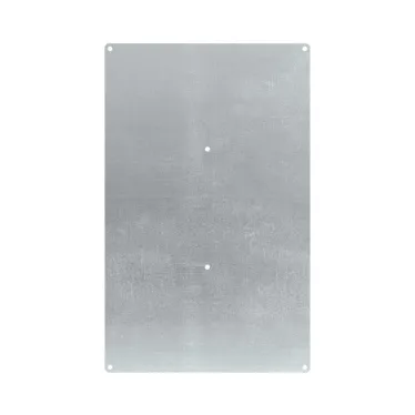 Монтажная панель для цельного навесного шкафа из фибергласа, металл, 600х400 мм