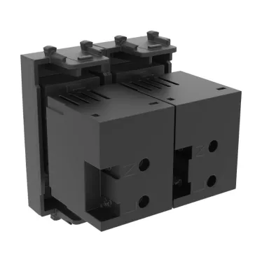 Avanti USB зарядное устройство модульное, , Черный матовый, 2 модуля