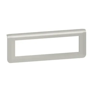 Рамка Mosaic 8 модулей - алюминий