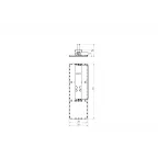 Светильник светодиодный промышленный Diora Quadro 135/20000 135Вт 20000Лм Г80 5000К IP65 лира | DQ135G80-5K-L | Diora