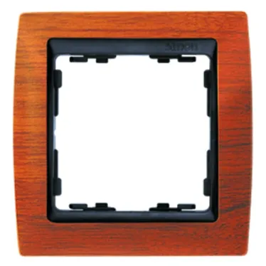 Рамка на 2 поста, S82, вишня - графит