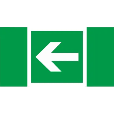 Пиктограмма (Наклейка) ПЭУ 003 Указательная стрелка (135х260) для SIRAH IP65 | 2502002610 | Световые Технологии