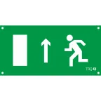 Пиктограмма (Наклейка) ПЭУ 093/094 Выход прямо левосторонний/правосторонний (260х130) РС-M /комплект, 2шт./ для MIZAR STANDARD | 2502002880 | Световые