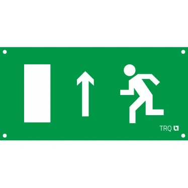 Пиктограмма (Наклейка) ПЭУ 093/094 Выход прямо левосторонний/правосторонний (260х130) РС-M /комплект, 2шт./ для MIZAR STANDARD | 2502002880 | Световые