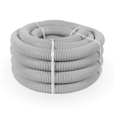 Труба гофрированная ПВХ сверхтяжелая зонд д40