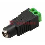 Разъем питания гнездо 2.1х5.5 с клеммной колодкой,