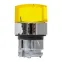 Механизм переключателя исполнительный ХB4 желтый на 2 положения возвратный без фиксации с подсветкой с короткой ручкой PROxima