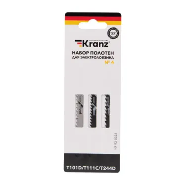 Набор полотен для электролобзика № 4 T101D/T111C/T244D (упак - 3 шт.)