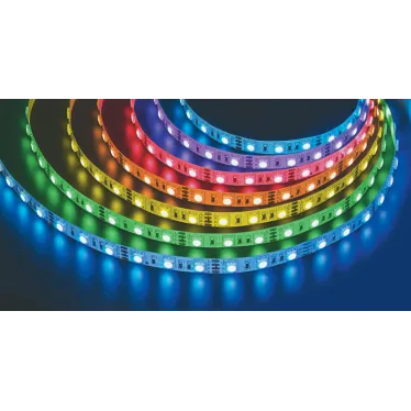 Лента светодиодная LEDх60/м 5м 14.4w/m 12В Pro RGB