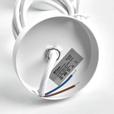 Светильник светодиодный ДСО-15w 4000К 1350Лм IP40 на подвесе белый