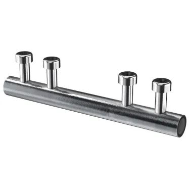 Зажим соединительный прямой пруток-пруток 8-10мм оцинкованная сталь IEK