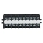 Терминал клеммный TK-020 до 2.5мм2 20A 10 клеммные пары