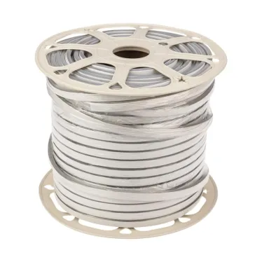 Гибкий неон SMD 8х16 мм, двухсторонний, желтый, 120 LED/м, 100 м (с комплектом подключения)