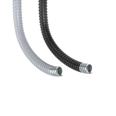 Металлорукав DN 26мм в ПВХ изоляции, Dвн 26,5 мм, Dнар 31,5, 25 м, цветсерый