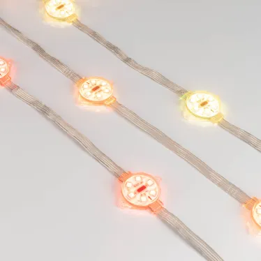 Модуль управляемый VISOR-DMX-5060-6-24V RGB 120deg (D40x12mm, 1.5W, IP68) | 029188 | Arlight