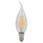 Лампа светодиодная филаментная LED Star Свеча на ветру 6Вт (замена 75Вт), 800Лм, 2700К, цоколь E14 OSRAM