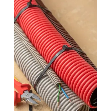 Хомут 7.2х450 черный нейлон (100шт)