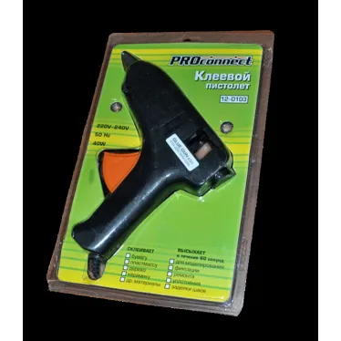 Пистолет клеевой PROconnect, 40 Вт, диаметр 11 мм