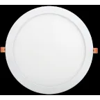 Светильник светодиодный встраиваемый ДВО 1610 белый круг LED 24Вт 6500 IP20