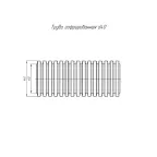 Труба гофрированная ПВХ легкая 350 Н оранжевая с/зd40 мм (15 м/960 м уп/пал)