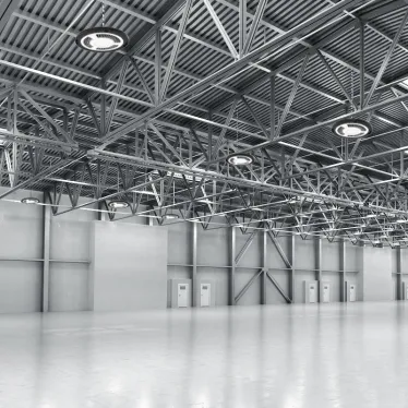 Светильник светодиодный промышленный ДСП 150 Вт 18000 лм 5000К AC 220В IP65 D260х88мм стекло угол 120 грд UFO Gauss