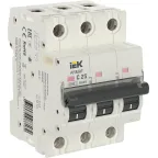 ARMAT Выключатель автоматический трехполюсный C 25А M06N