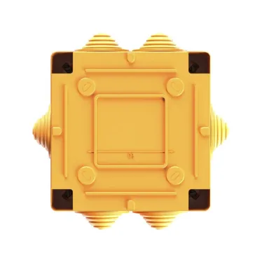 Коробка пластиковая FS с кабельными вводами и клеммниками IP55 100х100х50мм 5р 450V 10A 6мм.кв.