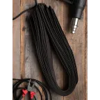 Трубка термоусаживаемая ТУТ нг 30/15 черная в отрезках по 1м PROxima