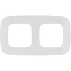 Valena ALLURE Рамка 2 поста белая универсальная