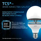 Лампа светодиодная G95 16W 1400lm 6500K E27 LED 1/20 | 105102316 | Gauss