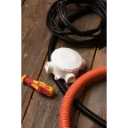 Коробка распаячная КМР-040-040 трехрожковая белая (70х35) PROxima