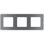 Рамка 3 поста INSPIRIA дымчатая
