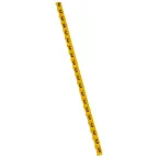 Маркировка буква (C) черный/желтый Duplix (600шт)