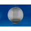 Рассеиватель в форме шара для садово-парковых светильников UFP-R200A SMOKE Диаметр - 200мм Тип соединения с крепежным элементом - резьбовой Материал - САН-пластик Цвет - дымчато-серый TM