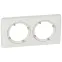 Рамка, двухпостовая, IP44, белый