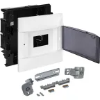 Practibox S Пластиковый щиток Встраиваемый (ЩРв-П) 1X6 Дымчатая дверь