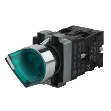 Переключатель LAY5-BK2365 2 положения зеленый