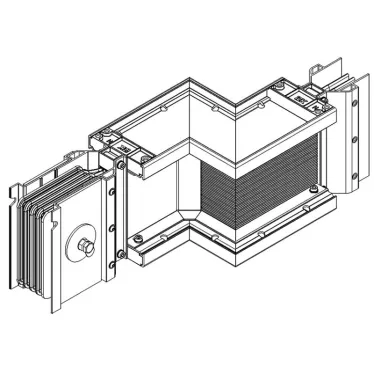 Секция Z прав. 2000А Al 3L+N+PER НК IP55 тран.