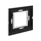 Рамка из металла, ''Avanti'', белая, 2 модуля