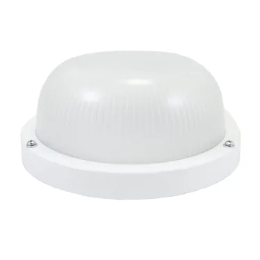 Светильник пылевлагозащищенный для ЖКХ НПП 03-100-1202 ЛН 1х100Вт IP65 Овал Решётка Матовый | 11662 | Владасвет