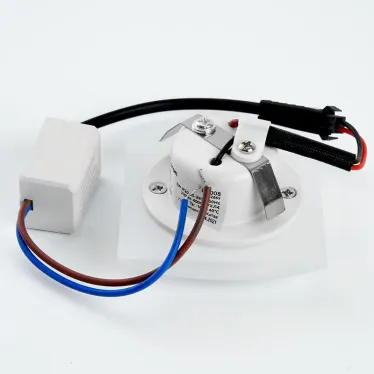 Светильник светодиодный ДВО-3w 4000К 210Лм квадратный белый