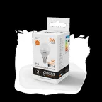 Лампа светодиодная LED 8 Вт 520 лм 3000К шар P45 теплый E14 AC 220В Elementary Gauss