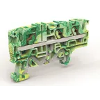 Клемма заземления 3 точки подключения на 4 кв.мм