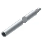 Стержень заземления L-1500 с цапфой D20 quick, для организации заземления токоотводов системы молниезащиты/оборудования. Материал - горячеоцинкованная сталь.