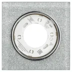 Встраиваемый светильник со светодиодной подсветкой DK LD50 CH/SHSL GX53 хром серебро